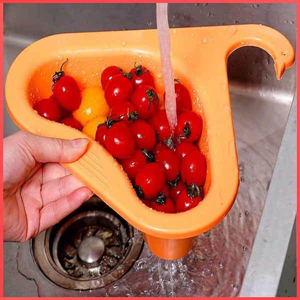 Grabone™ Multipurpose Plastic Kitchen Sink Organizer Corner(Pack of 2)