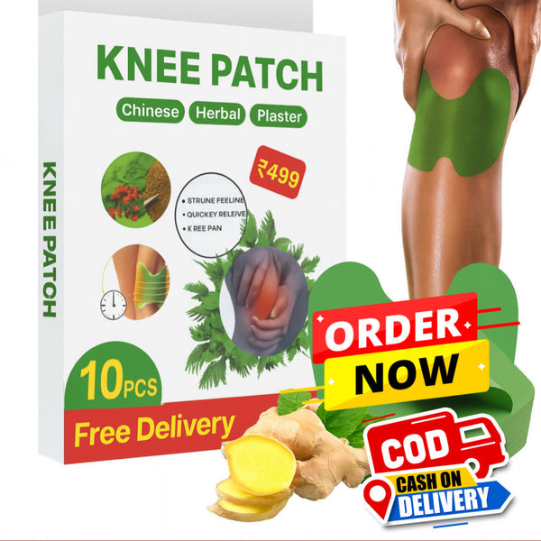 HealPatch™ - Natural Knee Pain Relief Patches - Pack of 10 🌿🦵