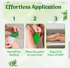 HealPatch™ - Natural Knee Pain Relief Patches - Pack of 10 🌿🦵