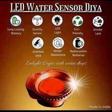 🪔 Grabone™ Reusable Diya Light with Water Sensor