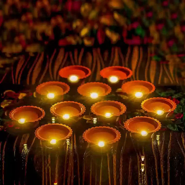 🪔 Grabone™ Reusable Diya Light with Water Sensor
