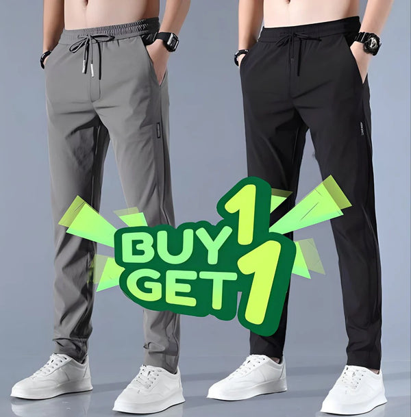 BD NS Lycra Men's Comfort Track Pant- Pack of 2