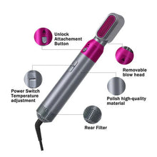 Grabone™ 5 in 1 Hot Air Styler Hair Dryer Comb Multifunctional Styling Tool for Curly Hair