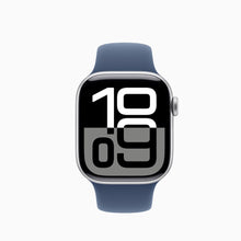 BI-3 Pro Series 10 [GPS 46 mm] Smartwatch

with Silver Aluminium Case with Denim Sport Band - S/M. Fitness Tracker, ECG App, Always- On Retina Display, Water Resistant