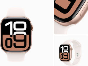 BI-3 Pro Series 10 [GPS 46 mm] Smartwatch

with Silver Aluminium Case with Denim Sport Band - S/M. Fitness Tracker, ECG App, Always- On Retina Display, Water Resistant