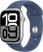 BI-3 Pro Series 10 [GPS 46 mm] Smartwatch

with Silver Aluminium Case with Denim Sport Band - S/M. Fitness Tracker, ECG App, Always- On Retina Display, Water Resistant